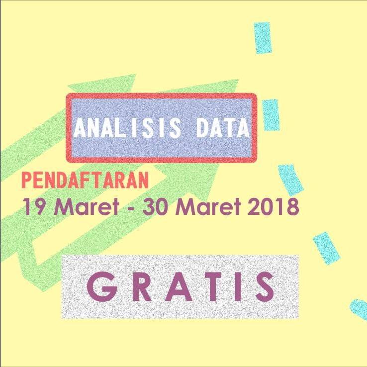 nscub2026's tweet photo. [PENDAFTARAN ANALISIS DATA]
Apa kabar challengers? 
Pendaftaran NSC 2018 semakin dekat, persiapkan dirimu dan jadikan dirimu sebagai pemenang NSC 2018 .
.
Save the date and let's join !! https://t.co/f9r2EKmtGf