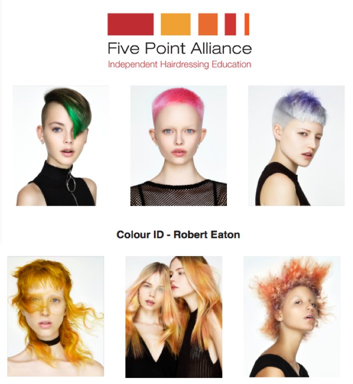 Colour ID Collection our latest collection release by Robert Eaton of <a href="/RussellEaton_/">Russell Eaton</a> Salons #creativehair #creativecolour