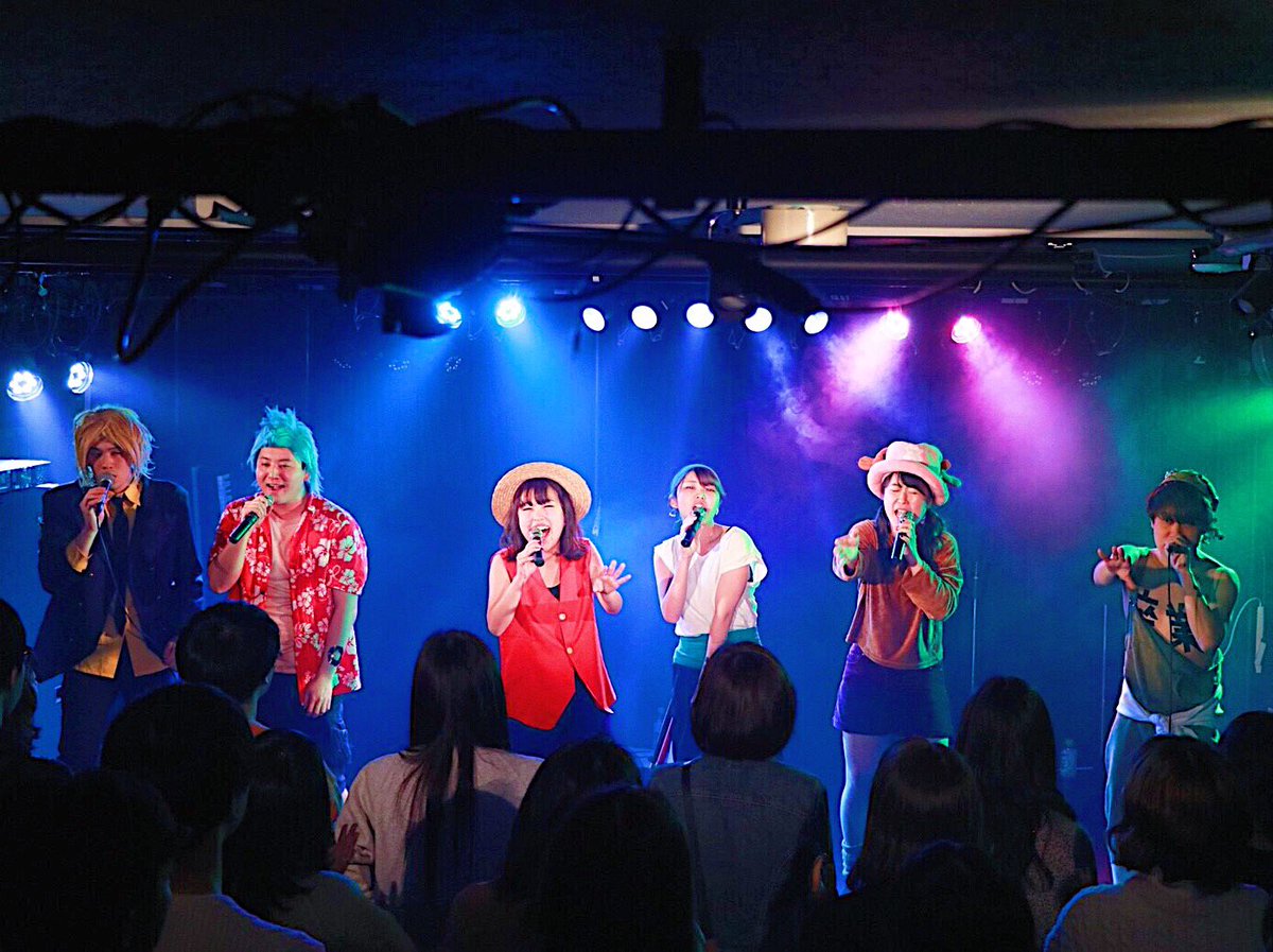 omusubiyade's tweet photo. 🌈ラストライブおわり🌈

おわっちまったぁぁあ〜〜！
ってことで！���々公開するぞ！！

①ライブ写真📸
みんなたくさんいい写真ありがとう！
・たのしそうにうたっとるなぁ
・ベーパかっこよ
・ウソペイ見切れた分サンディ顔うざ
・いい写なのにミロ目開けろ https://t.co/W3VWJOtGbw