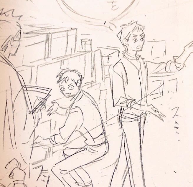 こっちはネーム通りに描けてる気が 