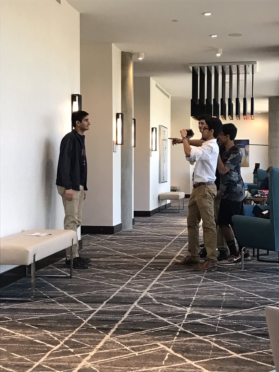 Steve_Sweigart's tweet photo. Final touches on Fashion Design and  students have begun working on Video. #TSAState https://t.co/xQsydix3T4