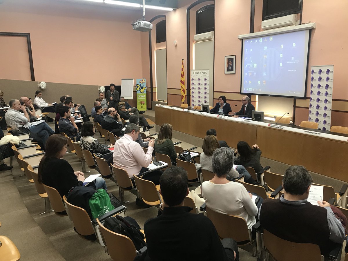 ACEScat's tweet photo. Comença la sessió sobre novetats del CIM10 per Hospitalització d’Aguts, organitzada per @ACEScat i el @salutcat https://t.co/2VTGzibD3p