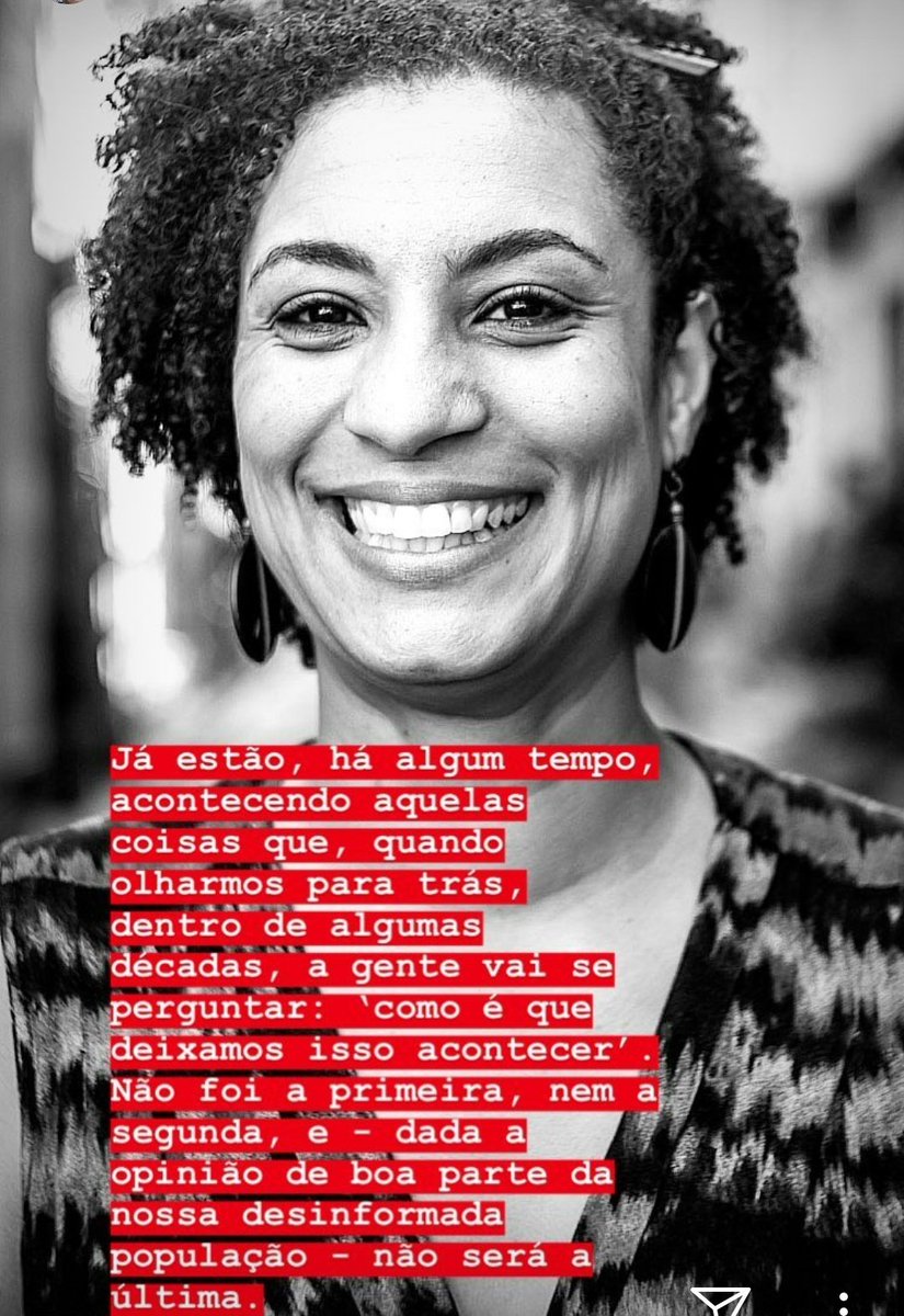 haneyoficial's tweet photo. Absolutamente sem palavras #Mariellepresente #lutoeluta #SomosTodasMarielle #somos https://t.co/qjcz52L2zZ