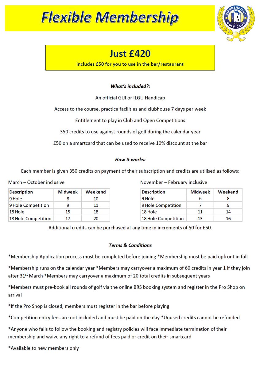 Warrenpoint Golf tweet media