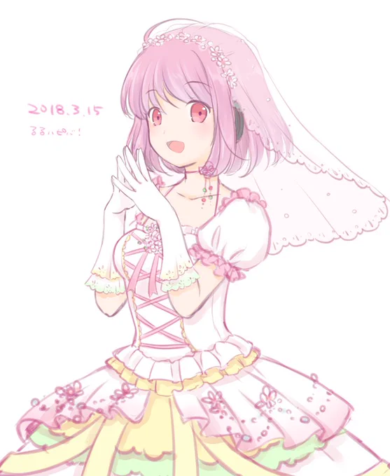 間に合わなかった…けどるる誕生日おめでとう #駅メモファンアート 
