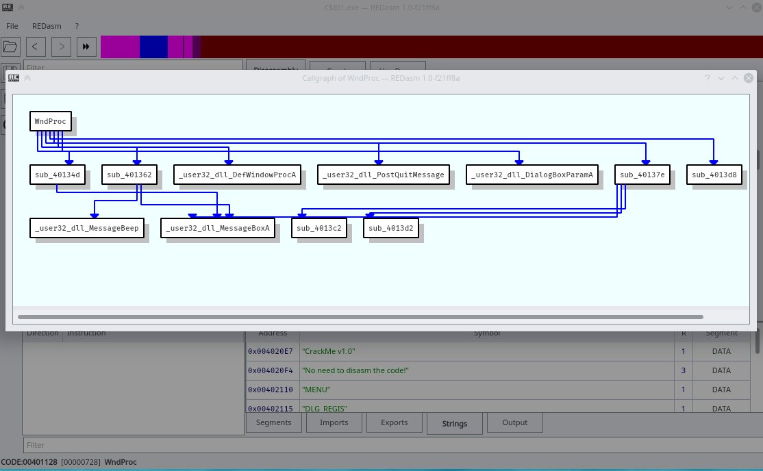 dax89's tweet image. Early Call Graph support in #redasm #disassembler 👌