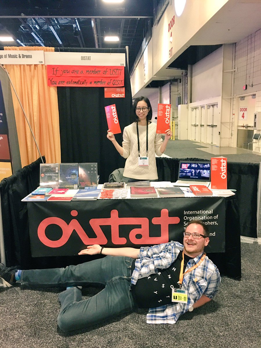 OISTAT's tweet image. #USITT Stage Expo 2018 floor open! Come to us at #OISTAT booth #1540!