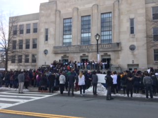 Malden_Schools's tweet photo. Powerful move with MHS students walking out today in solidarity across the country. So proud of our mature and respectful students making a positive impact.  #studentswalkout #StudentsDemandAction @MayorOfMalden @NewsMaldenMA @CjMastrangelo https://t.co/GOHVxNmimI