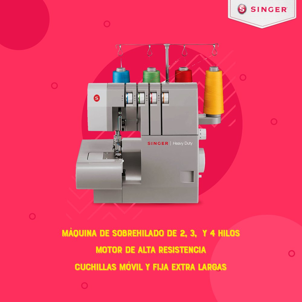 Singer_MX's tweet photo. 😉 Si buscas la mejor resistencia y terminados impecables, la mejor solución es Over Pro 14HD854. Encuéntrala en: https://t.co/i0dpjZP24r 👈🏽 #SoyFanSinger #AmoMiSinger #AmoCoser #sewingmachine #sewingmachineSinger #OverPro14HD854 https://t.co/kU0QGevKve