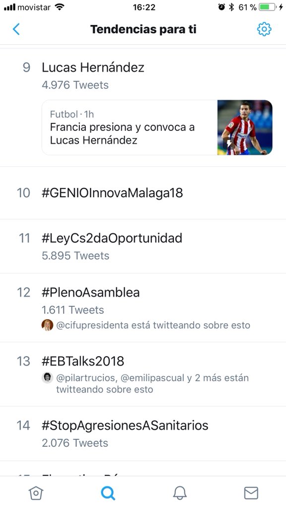 alfonsojimenezf's tweet photo. Estamos subiendo como Trending Topic!!! #EBTalks2018 de @_PeopleMatters y @Cepsa_ES muchas gracias a todas las empresas #EBTalks2018 @TopEmployers_Sp @esMONDRAGON @GrupoULMATaldea @TalentStreet360 @GENERALI_es @Cuatrecasas https://t.co/AAEk32GpvW