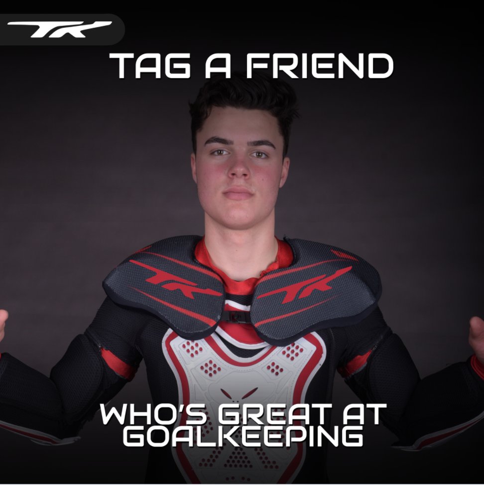 TKHockeyUK's tweet photo. Tag a friend who's great at Goalkeeping #TKhockey #TotalOne #Goalkeeper #Goalie #hockey #BodyArmour https://t.co/Twc3mWSrGB