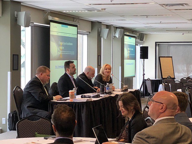 FBlodo's tweet image. Excited to see the collaboration at workshops to increase
proactive publication across government #OpenGovCan

Ravi de voir la collaboration lors des ateliers pour accroître la publication proactive àl’échelle du gouvernement #gouvertCan