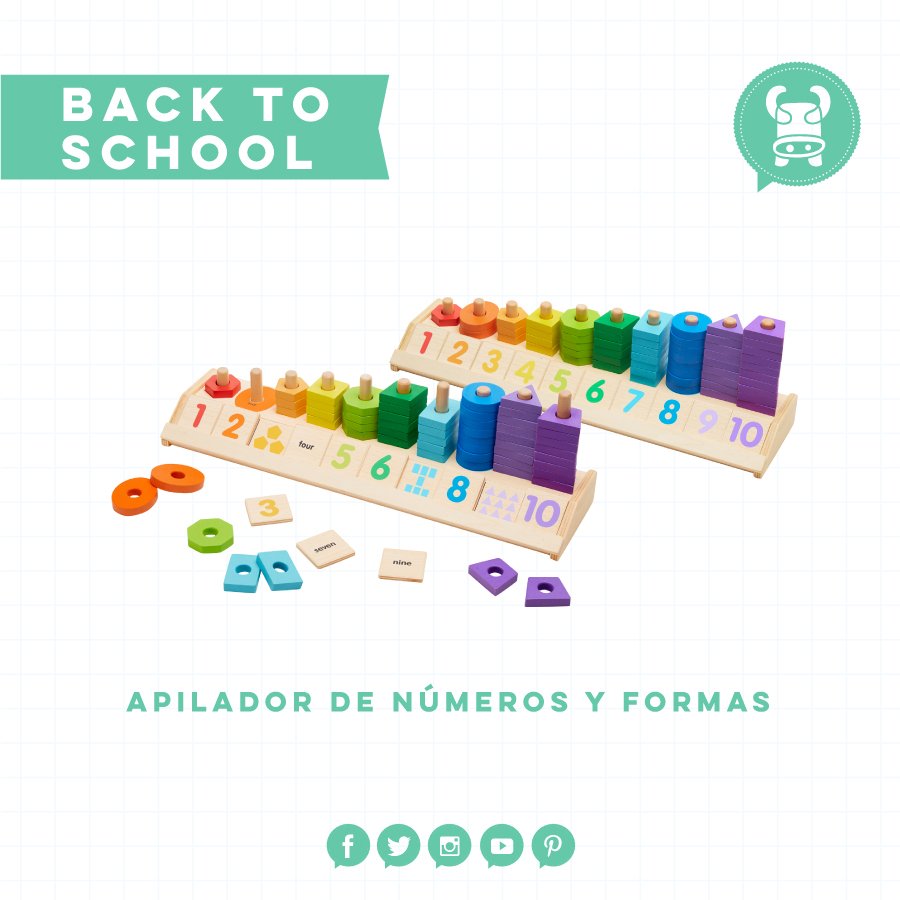 TiendaCarambaCL's tweet photo. ¡1, 2 y 3! Deja que tu hijo aprenda #Matemáticas 🔟 mientras se divierte 😄 con el #ApiladorDeNúmeros [https://t.co/StdEYQYkmj] https://t.co/9s2od6q2u1