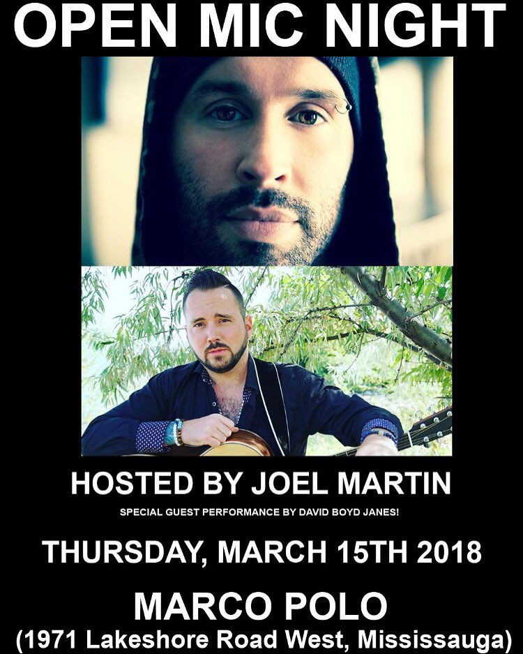 MarcoPolo_Resto's tweet photo. It’s Marco Polo’s Annual Open Mic Night! Starting at 5:30! Enjoy our flight decks for the amazing evening to come. Come down and enjoy the fun! @joelmartinmusic #openmic #openmicnight #music #livemusic #live #yummy #flightdecks #yummyfood #food #foodcoma #drinks #cocktail #wine https://t.co/jKdMXpwMaN
