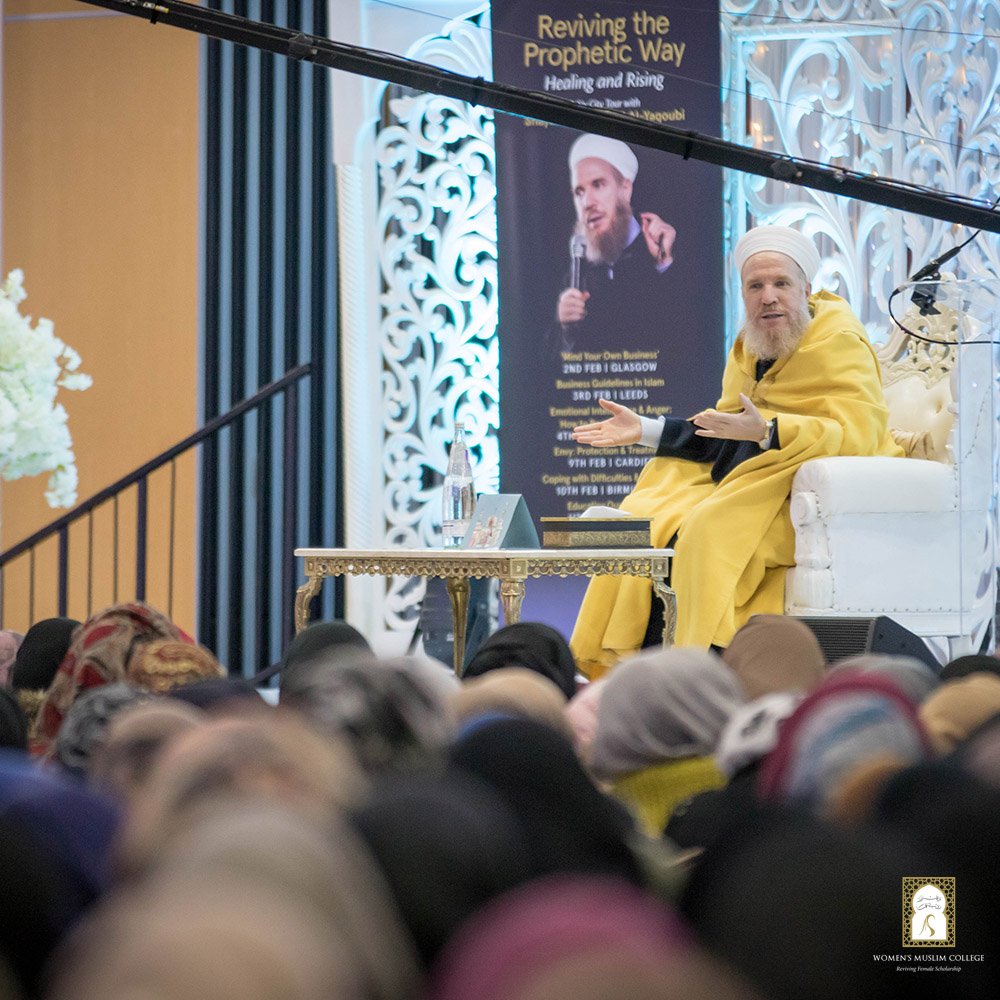 safia_shahid's tweet photo. 2/2 - An amazing event with Shaykh Muhammad al-Yaqoubi on the subject of 'Coping with Difficulties and Hardships' in Birmingham.
The fifth city of the tour was joined by a wonderful crowd at the Bingley Hall.
Organised by @W_MuslimCollege
https://t.co/otbo7IA9ad
#ThePropheticWay https://t.co/GaLCxJqivm