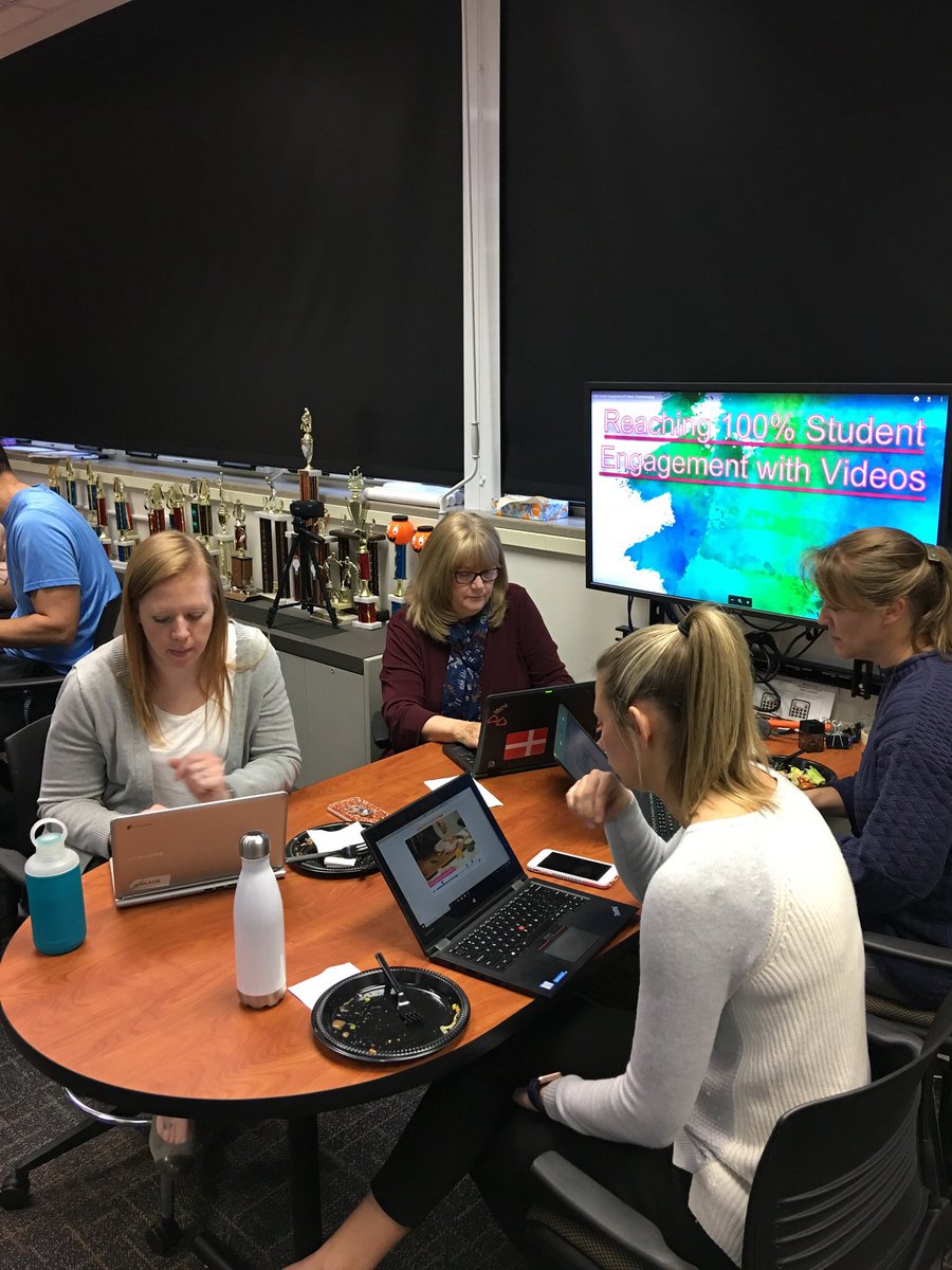 Don’t forget to attend today’s Lunch and Learn! Our focus will be on engaging students through video tools!