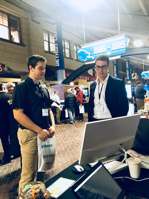 EngineeringIndX's tweet photo. Great few days at @Attend_MiA with @SiemensUSA @ElectroMaticMI & 2600 attendees passionate about #manufacturing in the #USA. We can't wait to continue the conversations as we push forward to #Industry40. Thanks #Detroit! See #booth217 pics: https://t.co/2jPywq79QD @EngineeringSpa https://t.co/sFxzPfKnf9