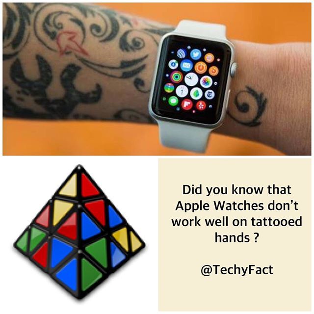 techyfact's tweet photo. Oops @Apple didn't see that coming โ๏ธ๐ค๐
.
.
.
.
.
.
.
.
.
.
#apple #watch #tattoo #fact #techyfact #daily #instagood #web #technology #facts #news #watches #apple #iphone #ink #inked #like #l4l #follow #style #the #oops #applewatch #fslc #followshoutoutlikecomment #follโฆ https://t.co/LJULtNhbQW