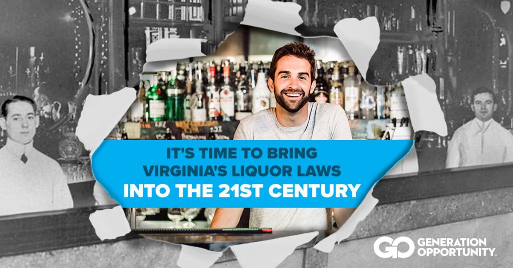 Why are we still relying on Prohibition era liquor laws? Join Generation Opportunity Friday March 16th (tomorrow) from 4:00-5:30pm at Reservoir Distillery to find out what can be done to bring ABC into the 21st century. bit.ly/2DrUlup