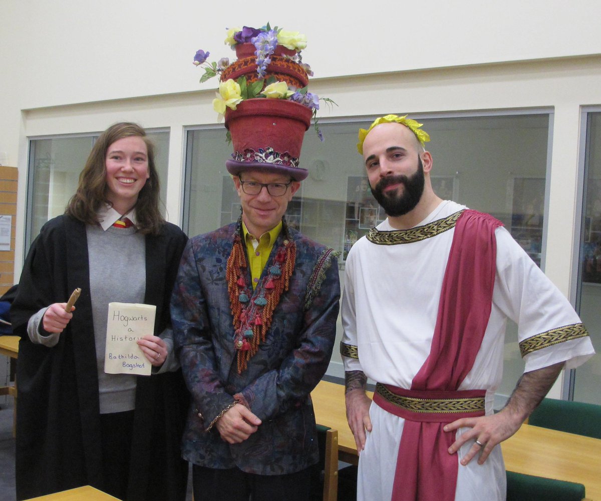 Great 6th form parade for our World Book Day Assembly.