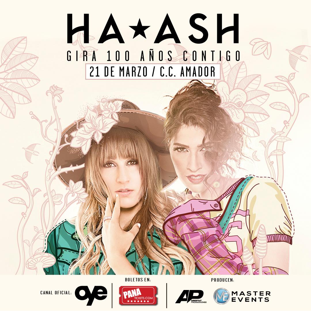 oye_tv's tweet photo. El Dúo de #PopRockMexicano más aclamado en los últimos años @haashoficial llega a Panamá a deleitarnos con su gira #100AñosContigo
21 de marzo en El Centro de Convenciones Amador.
Boletos de venta en @Panatickets
@oye_tv
@master_eventspty
#HaAshPTY #Concierto #MasterEventsPTY https://t.co/TFtYDpP4iu