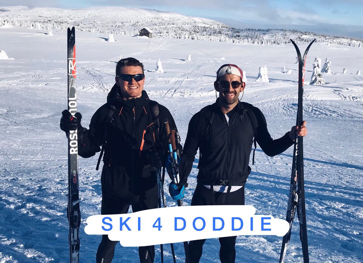 gazlar30's tweet photo. Two kilted Scots will be #Skiing4Doddie this weekend in the classic #Birkebeiner 54km cross country ski race in Norway, raising vital funds for @MNDoddie5. Follow our progress on twitter and please donate here https://t.co/yeovkGNLcD ⛷🇳🇴🙌🏼 https://t.co/ZzY8yP8eAW