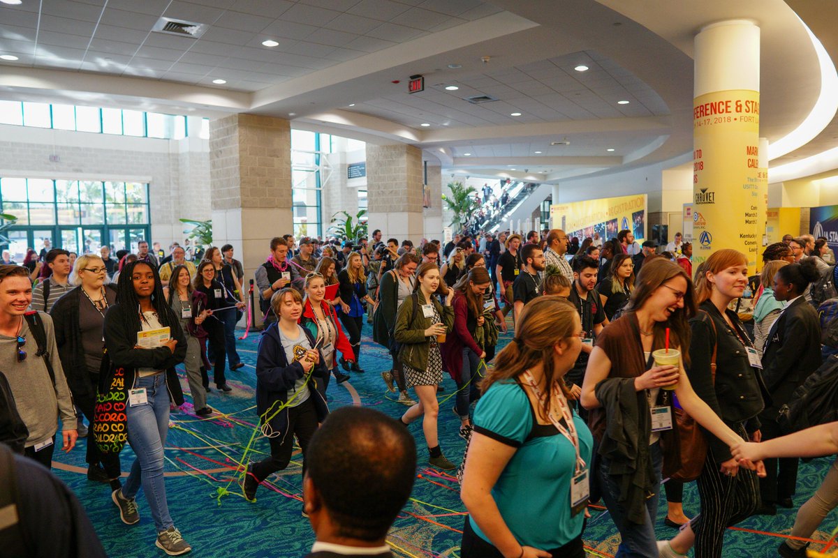 usitt's tweet image. Stage Expo is now open at #USITT2018! Head over to the Convention Center to experience the best of what our industry has to offer!