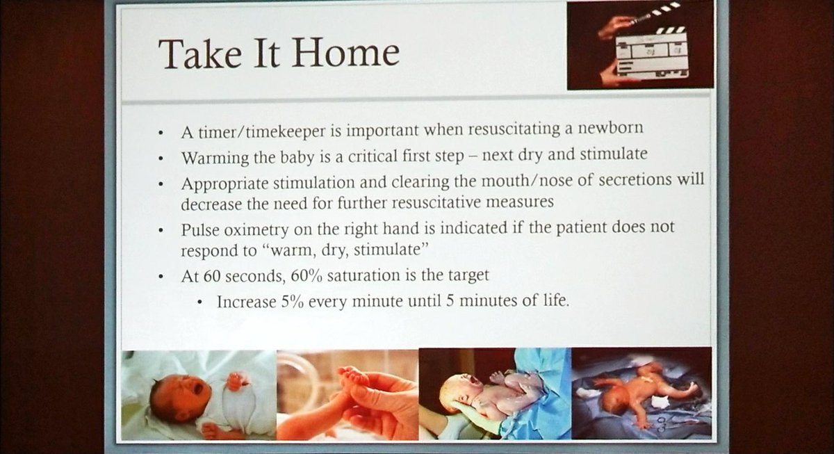 EBMgoneWILD's tweet photo. Final thoughts on newborn resuscitation @mgauschehill #PEM18 https://t.co/pxd3gQhtjz