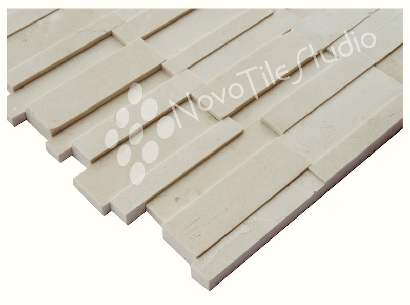 Very Fancy #Marble #ivory #NaturalStone #Mosaics #MosaicTiles #tiles #backsplash #kitchen #Bathroom #DIY #HomeDecor #HomeImprovement #HomeDesign #HomeRemodeling #remodeling #kitchendesign #kitchenrenovation #bathroomdesign novotilestudio.com Model: PERUGIA-ST010
