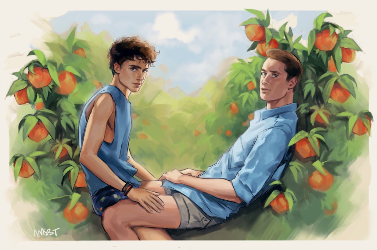 Call me by your name Оливер и Элио