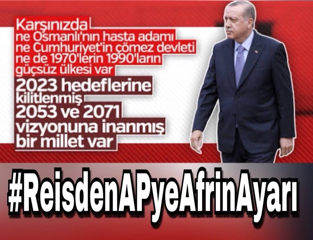 <a href="/bekiservet/">Servet BEKİ</a> #ReisdenAPyeAfrinAyarı