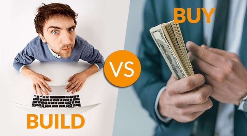 [WHITE PAPER] Resolving the Build vs. Buy Dilemma hubs.ly/H09Jxnh0 | #BuildVSBuy #needapp #techblog #buildingsolution #outsourcing