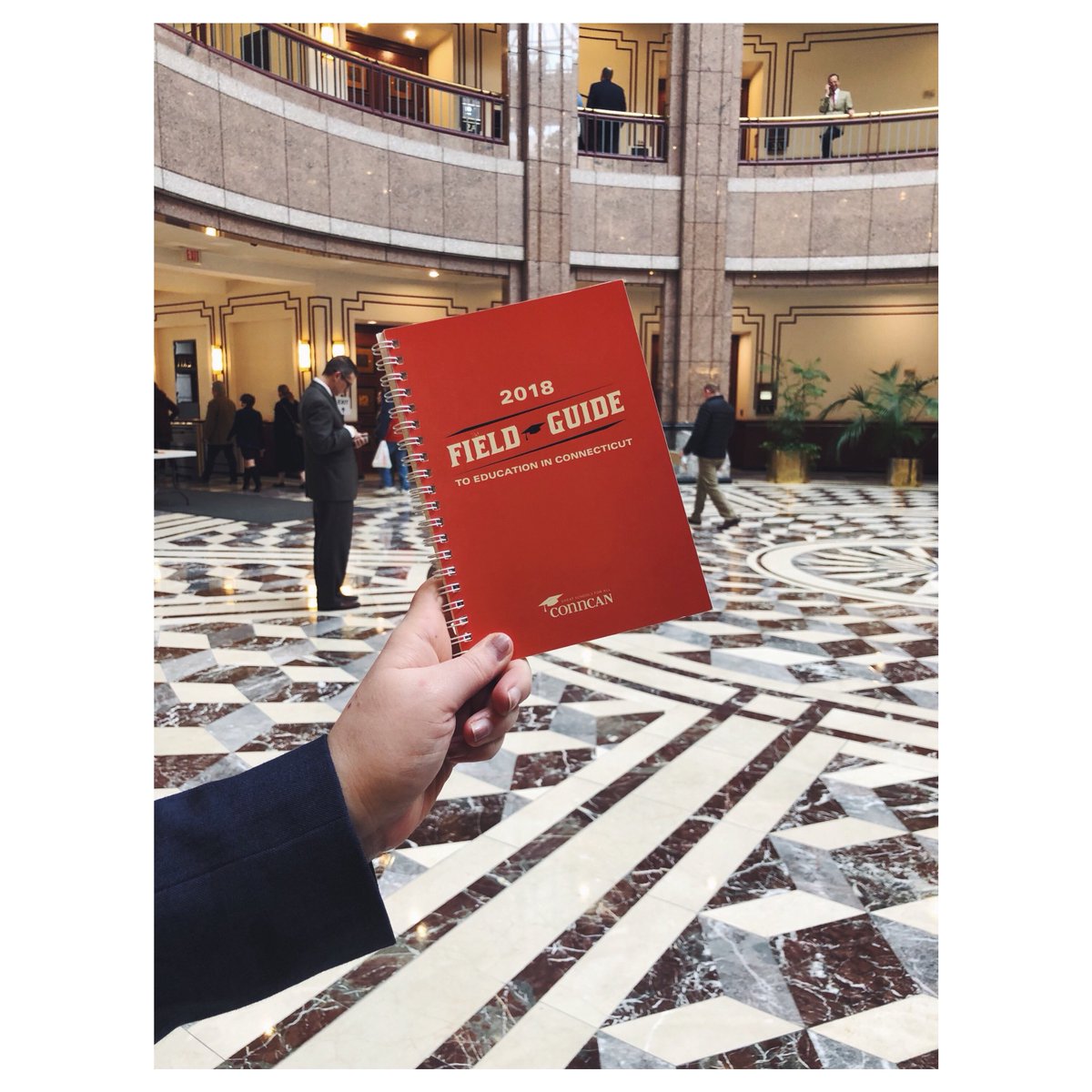 conncan's tweet photo. Our #2018FieldGuide travels well! Yesterday it was at the #Capitol, serving as an indispensable resource with salient facts about our #economy and #education system. Have you ordered your free copy? https://t.co/KpPJ6sehMZ https://t.co/WrmVdpGrNd