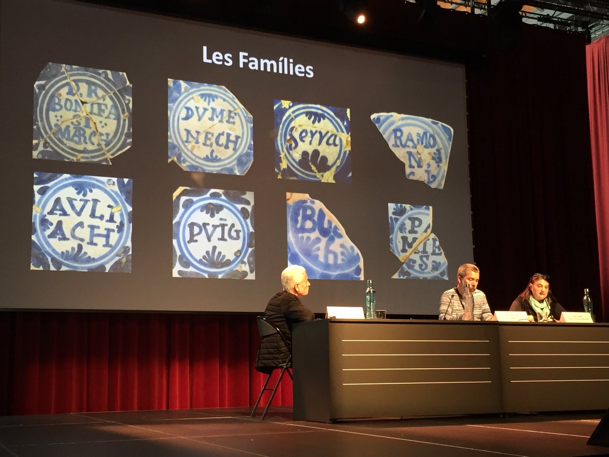 miriamesque9's tweet photo. Les families del #Born materials reculerats al #RecComtal #SIABorn18 #archaeology #simposi #BORNCCM @ElBornCCM #mylife #9 https://t.co/qbNZoOgexJ