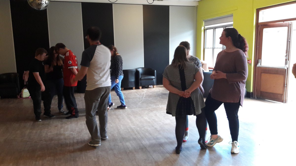 dc_performing's tweet photo. This afternoon Ben from @WardrobEnsemble delivered a fantastic workshop. We learnt lots of great performance skills that will help us to develop our performance work ready for the show. Thank you Ben #ensemblework #teamwork https://t.co/3jMaSRqpjt
