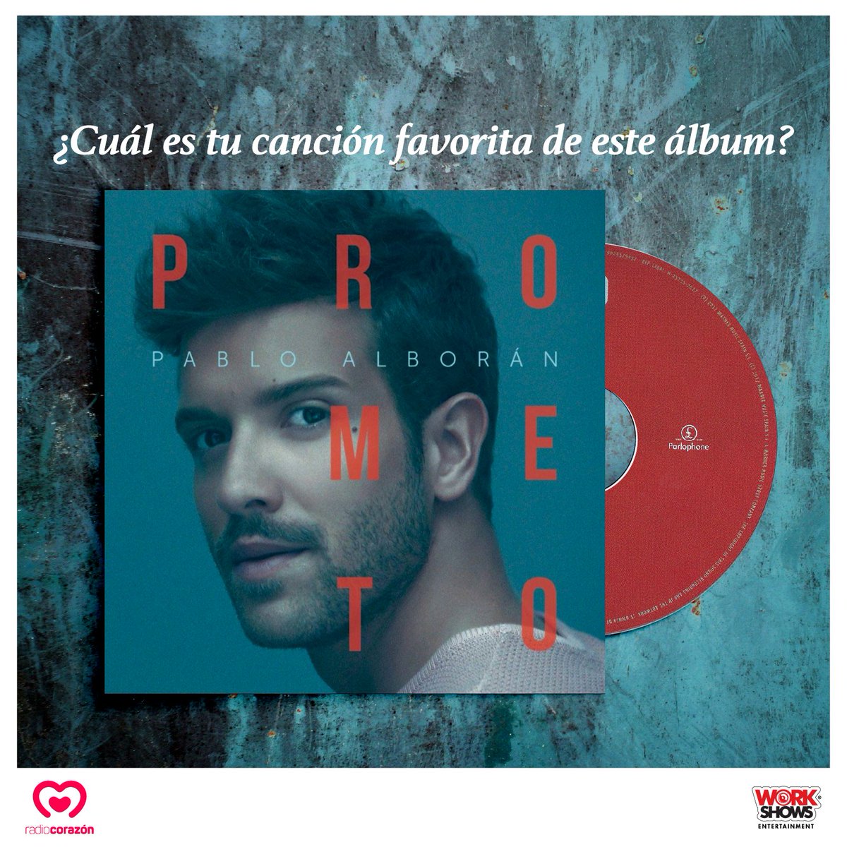WorkShowsPeru's tweet photo. Contando los días para disfrutar del "TOUR PROMETO" @pabloalboran 😍

Pablo Alborán "Tour Prometo" en Lima
📍 05 de Abril - Anfiteatro Parque de la Exposición

Entradas: ➡️ https://t.co/lZkVmiOjuY 

#PabloAlborán #TourPrometo #AlboránMásCerca #WorkShows #CreandoGrandesEmociones https://t.co/Apx35ec36i