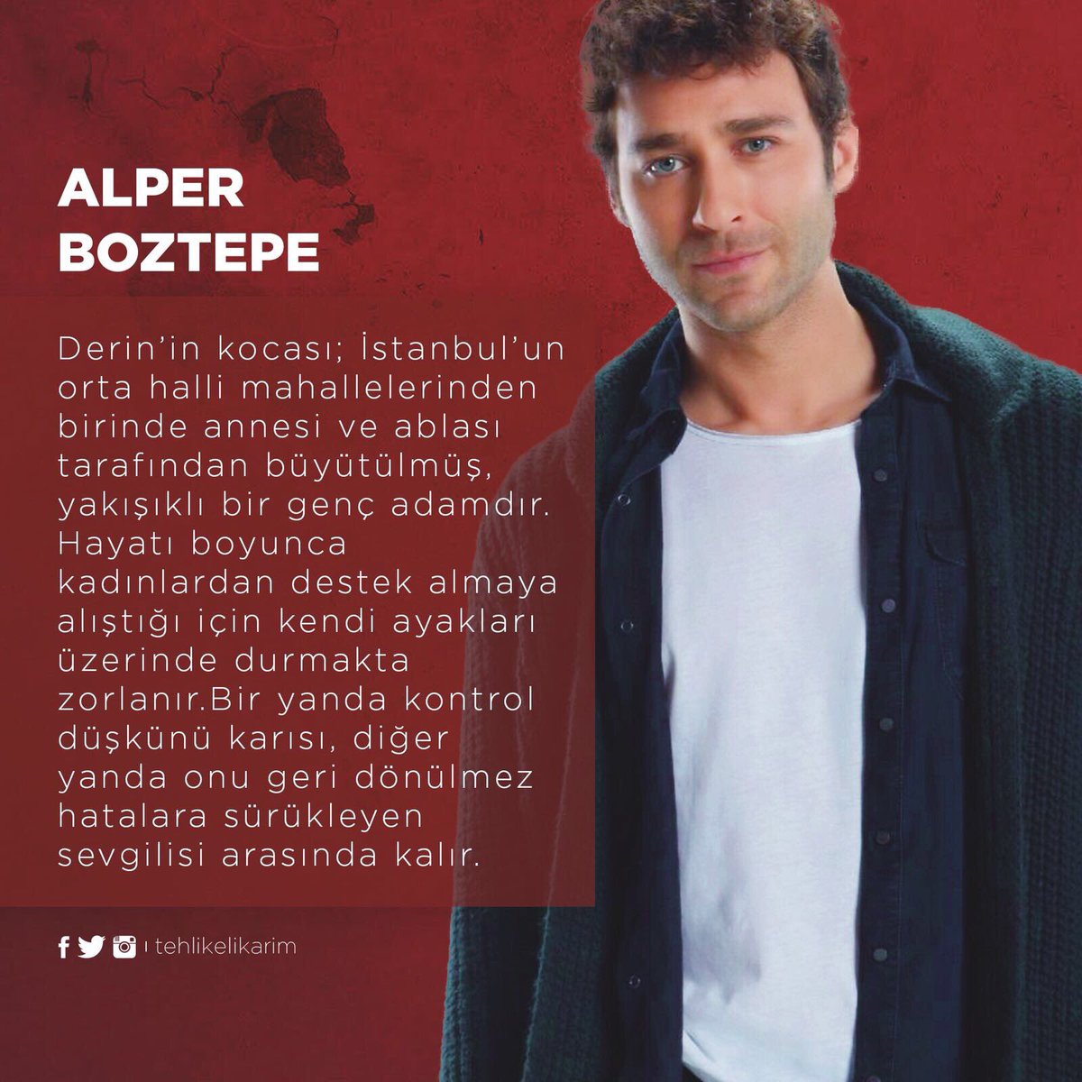 İzledim: Tehlikeli Karım Konusu ve Karakter Tanıtımı izledim.org/2018/03/tehlik… … <a href="/tehlikelikarim/">Tehlikeli Karım</a> #tehlikelikarım #seçkinözdemir #goncavuslateri