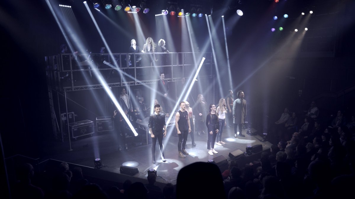 StageFaves's tweet photo. Do these pics get you in the mood for @MythMusical by @sammalcassidy dir by @arlenephillips, but only on until Sat @TheOtherPalace. Check out the show’s #StageFaves page here: https://t.co/c7N3ZwVRjq https://t.co/d3yZvVldKT
