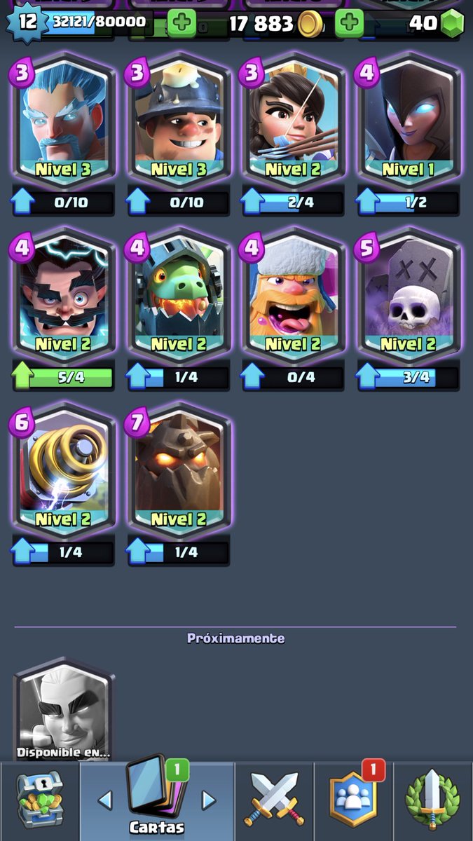 ApisAlts's tweet image. Vendo cuenta de clash royale que lo utilizo precio hablamos por MD no quiero estafas así que pagas 10€ y te la paso luego pasas lo demás si no cumples DENUNCIARE