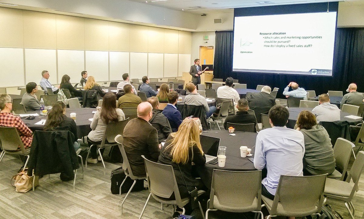 culytics's tweet photo. #CUAS2018 Special Session on Hands on Workshop by @KhosrowHassibi , @JPNicols and Christopher Brown. https://t.co/w0Ziack1LW