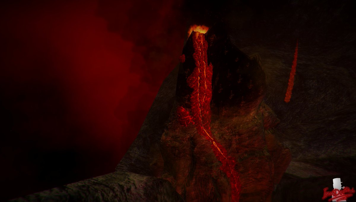 IndieDevDad's tweet photo. Do you need lava volcano assets? EnviroRama The Darkness #unity2017 version on #unity3D #AssetStore now with 20% off for PLUS/PRO Unity subscriptions too! Take a look https://t.co/DFNC3Avdew #indiedev #gamedev #gamedevelopment #gamedesign #IndieGameDev https://t.co/NBQVoIvoD9