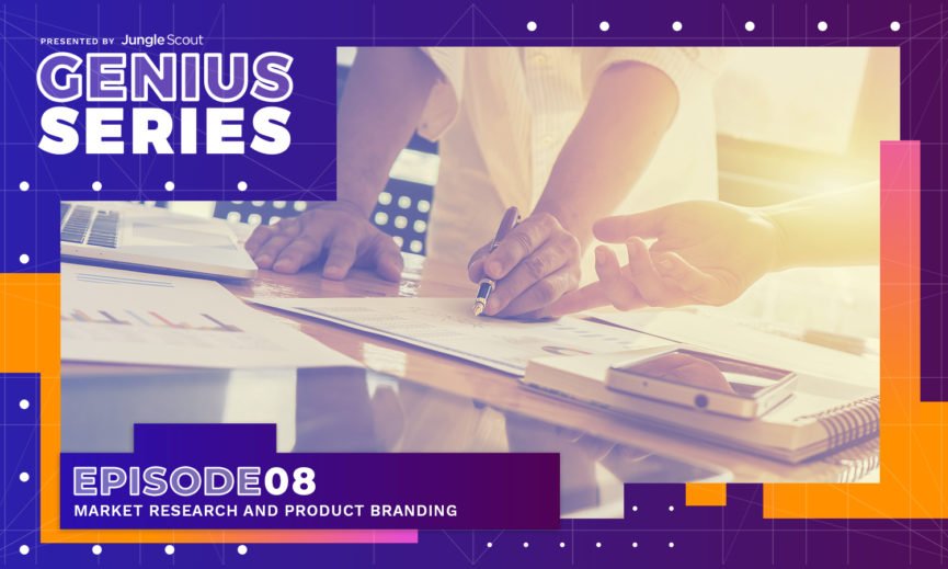 junglescout's tweet photo. About to launch a product on Amazon? Make sure you check out this Episode before you do 💻🤓https://t.co/uTTnfb38km #GeniusSeries #productbranding https://t.co/MAmNJI9krP