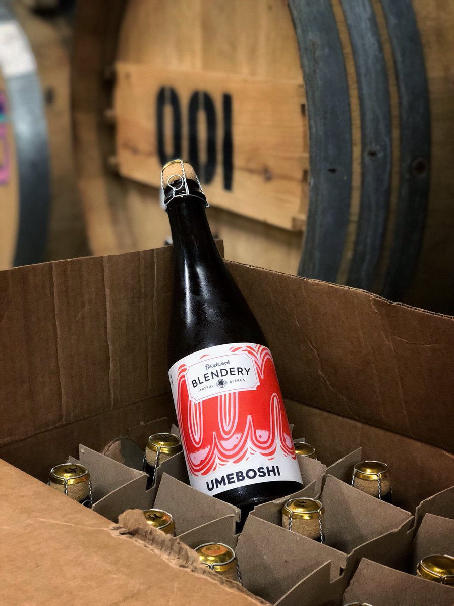 Today is the day! Our Umeboshi bottles you’ve been patiently waiting for are ready. Quality is one of our top priorities and we wanted to wait until we were 100% sure that these bottles were good to go.
Available Today, March 15th
500ml bottle $14
#BeachwoodBlendery #ArtfulBìeres