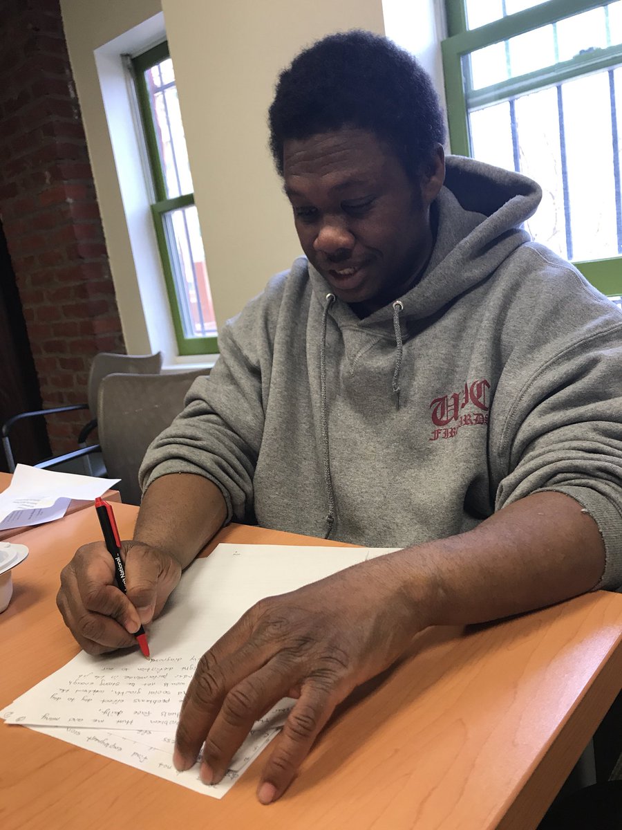 BFCorganizing's tweet photo. One of our COREE leaders is preparing powerful testimony today @ #ThePeopleSpeak this afternoon. Join us at 4:30pm to support Tyrone as he speaks truth to power, and demands a #FairBudget from Mayor Bowser. #WheresOur #FairShot https://t.co/tR6bELkyF5