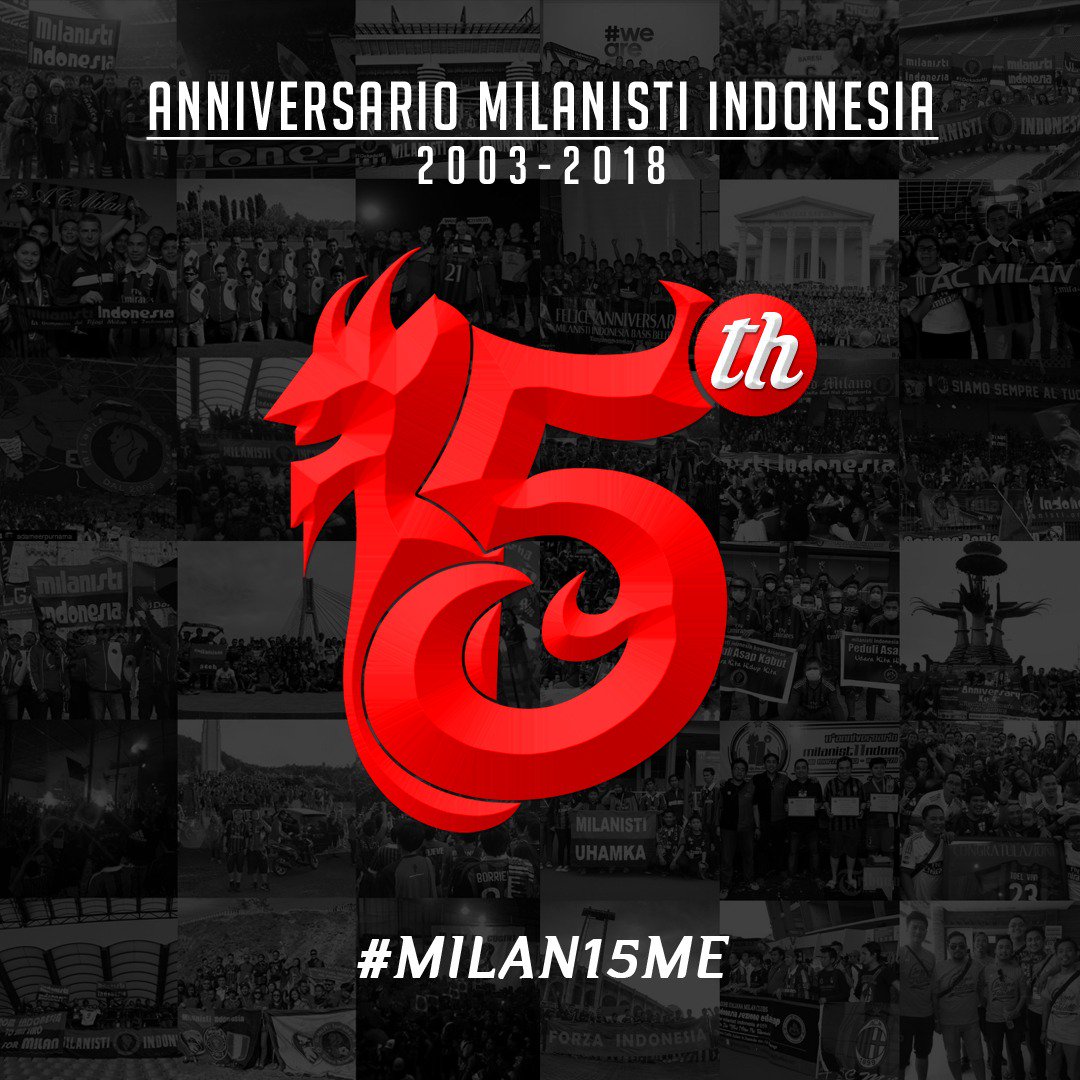 Semoga kebersamaan ini bisa lebih baik kedepannya. Selamat Ulang Tahun Milanisti Indonesia. Apa harapan kalian dan momen yang kalian ingat dengan Milanisti Indonesia? #Milanistiorid #MilanistiIndonesia #MILAN15ME