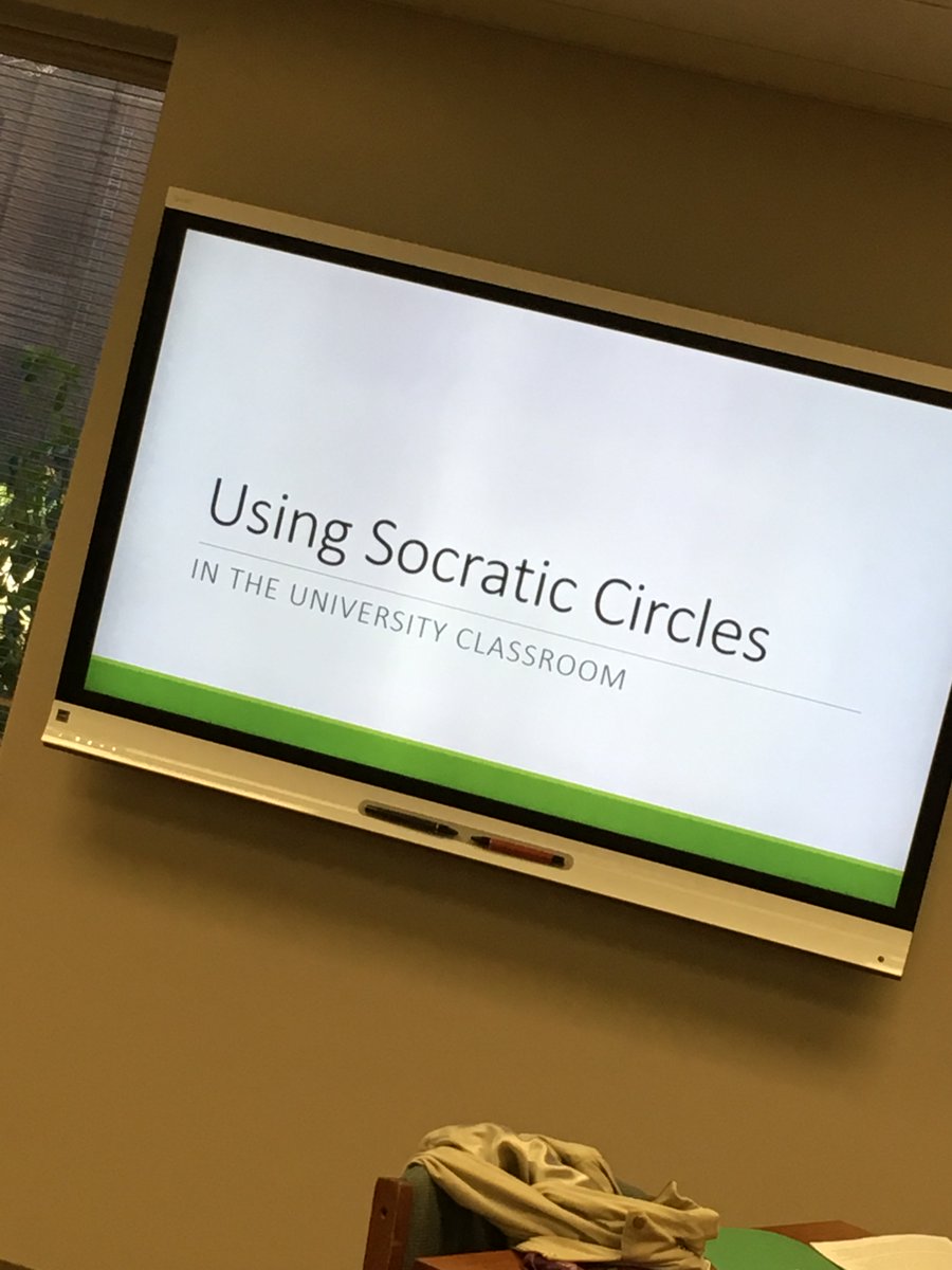 HardingULibrary's tweet photo. Attention faculty! Join us now for a conversation about Socratic circles! You’ll be just in time to share with and learn from your colleagues. #centerforteachingandlearning https://t.co/OiFT22EjOG