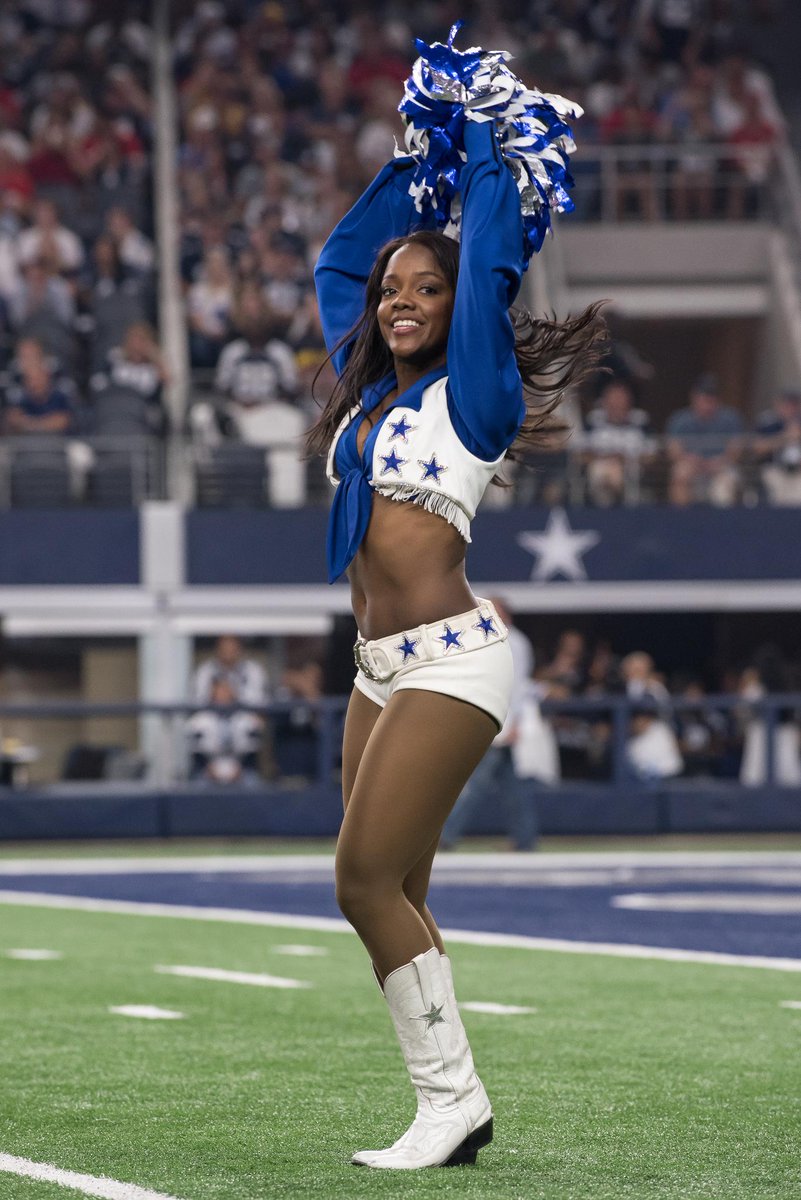 DCCheerleaders's tweet photo. Charismatic, animated, tenacious, adventurous and determined are five words that @DCC_Keyra would use to describe herself. #DCCOfTheWeek https://t.co/rxYu68jIlM