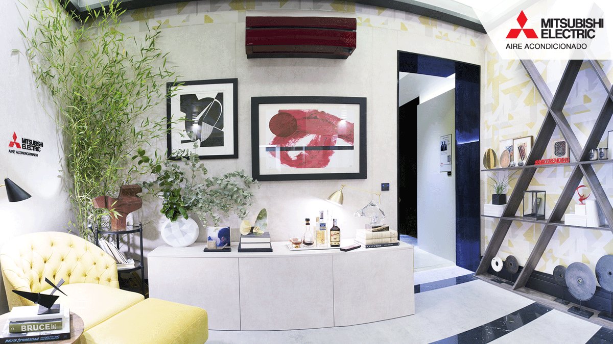 MitsuElect's tweet photo. ¿Ya visitaste nuestro espacio #Airtrending en @CasaDecor ? Recuerda que tienes hasta el día 25 de marzo para hacerlo y conocer de cerca como integrar la más alta tecnología con el mejor diseño ¡No te lo pierdas!  #casadecor2018 #decoracion #interiorismo #mitsubishielectric https://t.co/jAULmzRiRF
