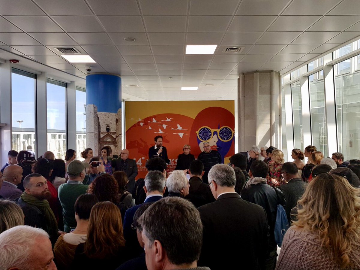 btmitalia's tweet photo. Ha chiuso i battenti da un mese #BTM2018, ma non ci siamo mai fermati.
Oggi a Bari per il 14° Workshop che si tiene in aeroporto, dove compagnie aeree, di navigazione e tour operator incontrano agenzie di viaggio, per il Trade dedicato alla #Puglia per la stagione estiva 2018. https://t.co/TigtC89pfH