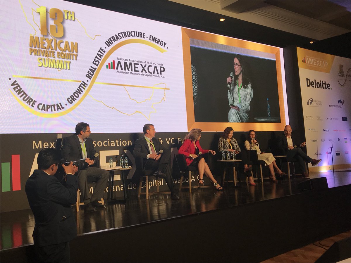 AMEXCAP's tweet photo. Innovación y tecnologías Disruptivas para Inversiones de VC: AI, Smart Cit- ies, Healthcare, Fintech, Agribusiness, Edtech #mariatellez de #mountainnazca #ariannagomez de #bosch #lulurodriguez de #fazenda #markmccoy #bancofinterra #fernandofabre @EndeavorMexico https://t.co/0egsoA3JdV
